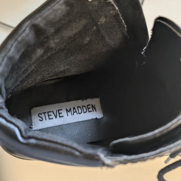 Steve Madden Combat Boots  7M - Picture 9 of 11
